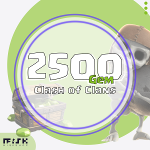 Misk Coc 2500 Gem
