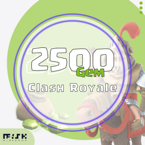 Misk Clash Royal 2500 Gem