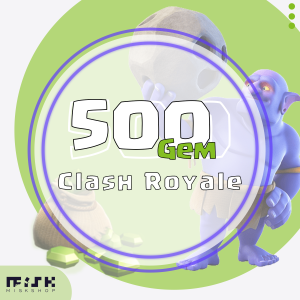 Misk Clash Royal 500 Gem